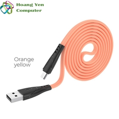 Cáp Sạc MICRO USB Hoco X42 Dây Silicon Mềm Dẻo Chống Cháy Dài 1M - BH 1 Năm