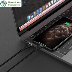 Cáp Sạc IPhone IPad Hoco X45 Dài 1M Dây Dù - BH 12 Tháng 1 đổi 1 (MÀU SẮC NGẪU NHIÊN)