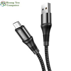 Cáp Sạc Nhanh MICRO USB Hoco X50 Dây Dù Chông Đứt cho ANDROID dài 1M - BH 6 tháng 1 đổi 1 (MÀU SẮC NGẪU NHIÊN)