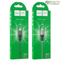 Cáp Sạc Nhanh TYPE C Hoco X50 Dây Dù Chông Đứt cho ANDROID dài 1M - BH 6 tháng 1 đổi 1 (MÀU SẮC NGẪU NHIÊN)