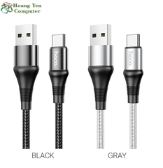 Cáp Sạc Nhanh TYPE C Hoco X50 Dây Dù Chông Đứt cho ANDROID dài 1M - BH 6 tháng 1 đổi 1 (MÀU SẮC NGẪU NHIÊN)