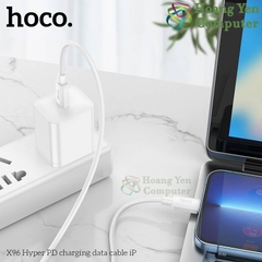 Cáp Sạc 1M Hoco X96 Type C to Type C, Type C to Lighting  - Chính Hãng - Hoàng Yến Computer (MÀU SẮC NGẪU NHIÊN)