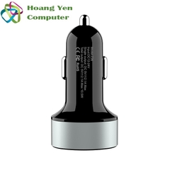 Cốc Sạc Xe Hơi Hoco Z26 2 Cổng USB 2.1A - BH 1 Năm Chính Hãng (MÀU SẮC NGẪU NHIÊN)