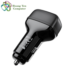 Cốc sạc Xe Hơi Hoco Z36 2 Cổng Sạc 2.4A Chính Hãng - Bảo hành 1 năm