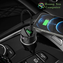 Cốc Sạc Nhanh Xe Hơi Hoco Z42 (Sạc Nhanh QC 18W, Type C PD 20W) - BH 6 Tháng Chính Hãng