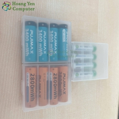 Hộp Nhựa Đựng Pin AA, AAA - Dành Cho Mọi Loại Pin Tiểu AA, AAA (KHÔNG BAO GỒM PIN)