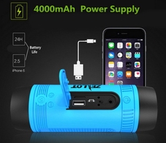 Loa Bluetooth Zealot S1 Kiêm Đèn Pin Siêu Sáng và Sạc Dự Phòng 4000mah - BH 6 tháng