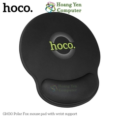 Lót chuột Hoco GM30 Tích Hợp Đệm Kê Cổ Tay | Bàn di chuột Hoco Kê Cổ Tay - Hoàng Yến Computer