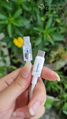 Cáp Sạc Nhanh Pisen Pro LT- CC16 Type C to Type C  (Độ Dài 1.2M) - BH 6 Tháng - Hoàng Yến Computer