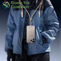 Cáp Sạc Remax C7 4in1 (A+C-C+L) 240W Đa Năng – Dây Bện Siêu Bền,Siêu To – BH 12 Tháng – Hoàng Yến Computer