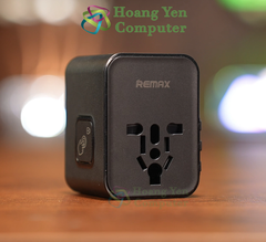 Ổ Cắm Chuyển Đổi Remax CM06, 3 Cổng Type-C + 2 USB + 1 AC -  Đa Năng, Tiện Lợi - Hoàng Yến Computer