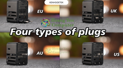 Ổ Cắm Chuyển Đổi Remax CM06, 3 Cổng Type-C + 2 USB + 1 AC -  Đa Năng, Tiện Lợi - Hoàng Yến Computer