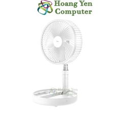 Quạt Sạc Di Động Remax F10 Pin Sạc Sử Dụng 2-4 Giờ Liên Tục - BH 6 Tháng - Hoàng Yến Computer