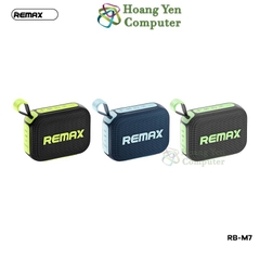 Loa Bluetooth Remax RB-M7 V5.4 - Khe Cắm Thẻ Nhớ, USB, Chống Nước IP67, Đèn LED - BH 12 Tháng- Hoàng Yến Computer