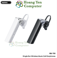 Tai Nghe Bluetooth Remax RB-T01 V5.4 Âm thanh rõ nét, Pin Khỏe - BH 12 Tháng - Hoàng Yến Computer