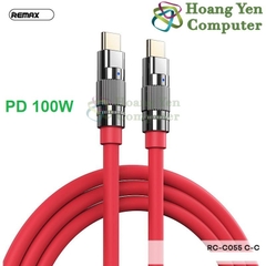 Cáp Sạc Nhanh Type C to Type C Remax RC-C055 (PD100W, Dây 1.2M) - BH 6 Tháng - Hoàng Yến Computer
