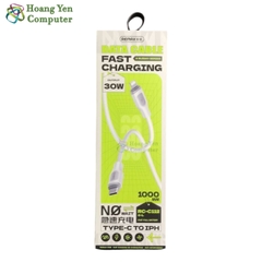 Cáp Sạc Nhanh PD 30W Type C to Lighting Remax RC-C112 (Độ Dài 1M) - BH 6 Tháng - Hoàng Yến Computer | Runay Series