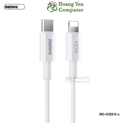 Cáp Sạc Nhanh 20W Type C to Lighting Remax RC-C123 Dài 2M - BH 6 Tháng - Hoàng Yến Computer