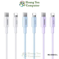 Cáp Sạc Nhanh 20W Type C to Lighting Remax RC-C123 Dài 2M - BH 6 Tháng - Hoàng Yến Computer