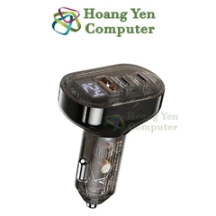 Tẩu Sạc Ô Tô Remax RCC351 – Công Suất 72W, Sạc Nhanh PD+QC – BH 12 Tháng  – Hoàng Yến Computer