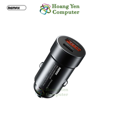 Tẩu Sạc Ô Tô Remax RCC361 Fast Charging 3A – Nhỏ Gọn, 2 Cổng Sạc (USB + Type-C) – BH 6 Tháng – Hoangyencomputer