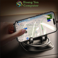 Giá Đỡ Điện Thoại Ô Tô Remax RM-C43 Xoay 360° – Gắn Taplo Xe Hơi, Không Rung Lắc - Hoàng Yến Computer