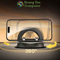 Giá Đỡ Điện Thoại Ô Tô Remax RM-C43 Xoay 360° – Gắn Taplo Xe Hơi, Không Rung Lắc - Hoàng Yến Computer