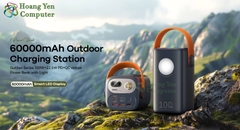 Sạc Dự Phòng Remax RPP-100 60000Mah 100W (Sạc Nhanh QC3.0 18W, 22.5W, PD100W, VOOC 2.0) - BH 1 Năm - Hoàng Yến Computer