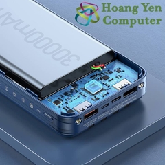 Sạc Dự Phòng Remax RPP-199 30000mAh (Sạc Nhanh QC3.0 18W, 22.5W, PD 20W, VOOC 2.0) - BH 1 Năm