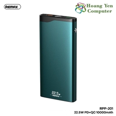 Pin Sạc Dự Phòng Mini Remax RPP-201 10000Mah (Sạc Nhanh QC3.0 18W, 22.5W, PD 18W) - BH 1 Năm