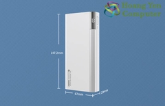 Sạc Dự Phòng Remax RPP-257 30000Mah (Sạc Nhanh QC3.0 18W, 22.5W, PD20W, VOOC 2.0) - BH 1 Năm - Hoàng Yến Computer