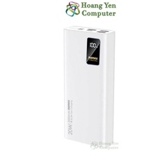 Sạc Dự Phòng Remax RPP-292 20000mAh (Sạc Nhanh QC3.0 18W, 22.5W, PD20W, VOOC 2.0) - BH 1 Năm - Hoàng Yến Computer