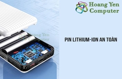 Sạc Dự Phòng 100W Remax RPP-508 20000mah (Sạc Nhanh QC3.0 18W- 100W, Sạc Được Laptop) - BH 1 Năm - HOÀNG YẾN COMPUTER