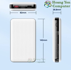 Sạc Dự Phòng 100W Remax RPP-508 20000mah (Sạc Nhanh QC3.0 18W- 100W, Sạc Được Laptop) - BH 1 Năm - HOÀNG YẾN COMPUTER