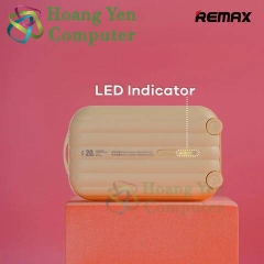 Sạc Dự Phòng Mini Remax RPP-595 10000mAh, Kiểu Dáng Vali Siêu Kute (Sạc Nhanh QC3.0 18W, 22.5W, PD20W) - BH 1 Năm