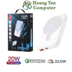 Sạc Dự Phòng Không Dây Remax RPP-85 10000mAh (Sạc Nhanh QC3.0 18W, 22.5W, PD 20W, VOOC 2.0) - BH 1 Năm