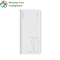 Sạc Dự Phòng Romoss Sense 8 Plus 30000mah Quick Charge 3.0 PD 18W 3 Cổng Sạc Vào - BH 1 Năm | Romoss Sense 8+