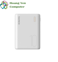 Sạc Dự Phòng Romoss Simple 10 Mini 10000Mah Siêu Nhỏ 3 Cổng Sạc Vào - BH 1 Năm