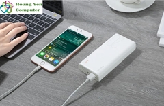 Sạc Dự Phòng Romoss Simple 20 Mini 20000Mah 3 Cổng Sạc Vào - Bh 1 Năm | Pin Dự Phòng Romoss Simple 20