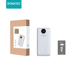 Sạc Dự Phòng Romoss SW30+ 30000mAh QC3.0 Và Sạc Nhanh 2 Chiều Type C - BH 1 Năm
