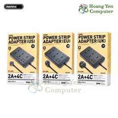 Ổ Cắm Điện Đa Năng Remax RP-U195 2500W (5 cổng AC, 2 cổng USB, 4 cổng Type C PD65W) - BH 6 Tháng | Hoangyencomputer