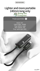Jack Chuyển Âm Thanh Lighting ra 3.5mm Sendem A14 - BH 1 Đổi 1 - Hoàng Yến Computer