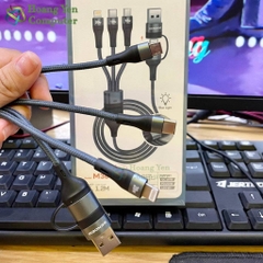 Cáp Sạc Đa Năng 6 IN 1 Sendem M38 120W, Sạc nhanh QC3.0 PD20W PD120W - BH 1 Năm Chính Hãng - Hoàng Yến Computer