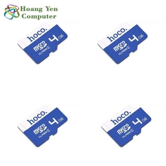 Thẻ Nhớ MICRO SD 4GB Hoco Class 6 15MB/S Chống Nước - BH 5 Năm