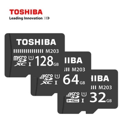 Thẻ Nhớ 128Gb Microsdhc Toshiba M203 Uhs-I U1 100Mb/S - Bh 5 Năm