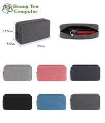 [23x12] Túi Đựng Phụ Kiện Điện Thoại, Pin Dự Phòng - BH 1 Tháng 1 đổi 1 - TÚI TRUNG