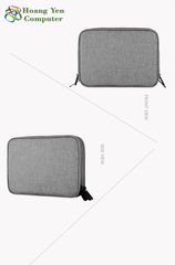 [24 x 18] Túi Đựng Phụ Kiện Điện Thoại, Pin Dự Phòng, Tích Hợp Nhiều Ngăn Đựng Cáp - BH 1 Tháng 1 đổi 1 - TÚI LỚN