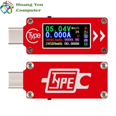 Usb Tester Type C - Thiết Bị Đo Dòng Điện Đầu TYPE C RuiDeng TC64 Màn Hình Led Màu Hiển Thị - BH 3 Tháng 1 Đổi 1