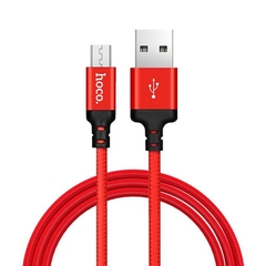 Cáp Sạc Nhanh MICRO USB Hoco X14 Cho Android Dây Dù 1M Chống Đứt - BH 6 Tháng 1 Đổi 1 (MÀU SẮC NGẪU NHIÊN)