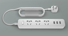 Ổ Cắm Xiaomi Power Strip Có 3 Cổng Usb Chính Hãng - Bh 1 Năm | Xiaomi Power Strip B01 3 Ổ 3 Usb